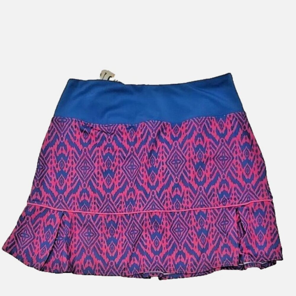 Birdies And Bows Golf Skort Size Small Pleated Athletic Skirt